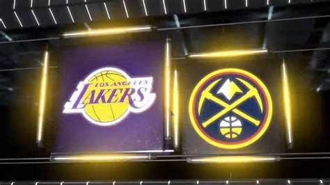 lakers nuggets game 3 youtube